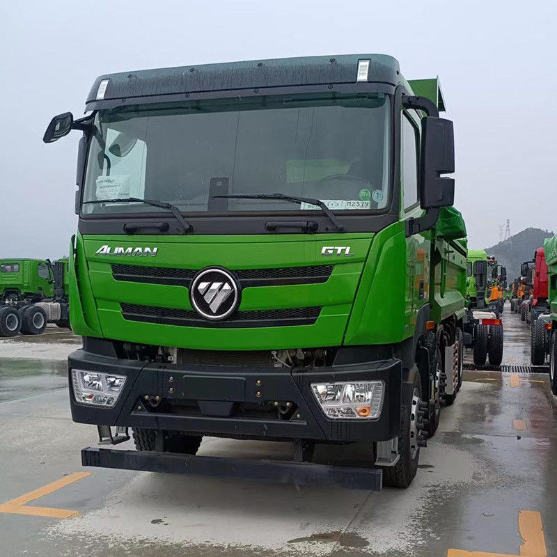 8x4 12 roues d'occasion 430 chevaux Foton camionneur à décharge 12 roues vers l'avant Diesel camion à bascule