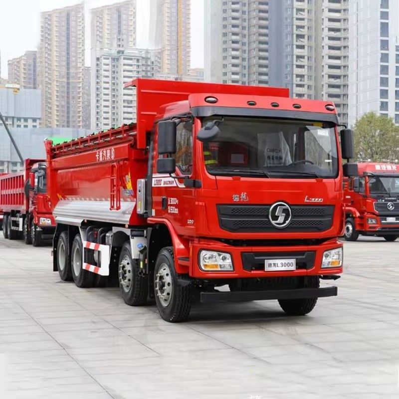 Conduite à gauche 30cbm Camion à bascule Camion à ordures usagé Shacman F3000 8*4 12 roues Euro 2