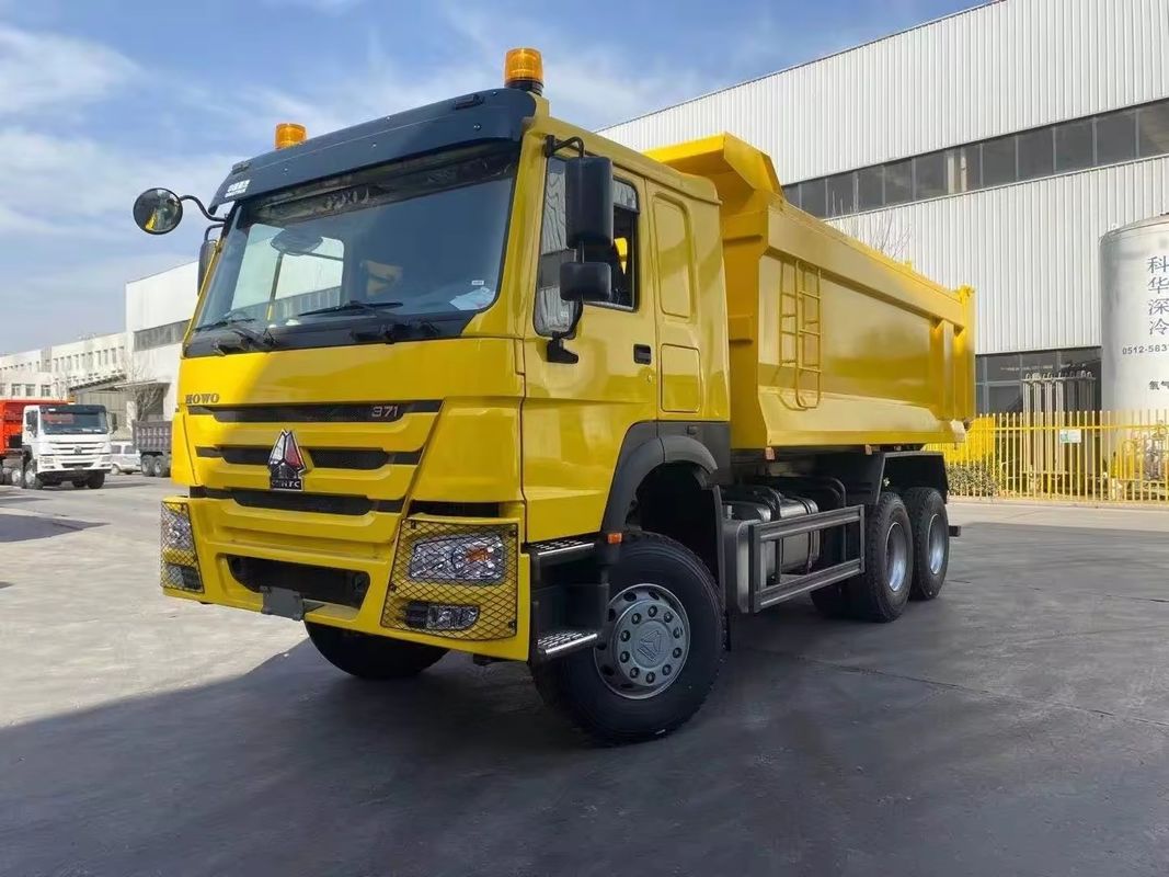 Utilisé Sinotruk Howo 20 Tonnes 10 roues 6x6 6x4 371hp 450hp lourd de service de seconde main camion à décharge