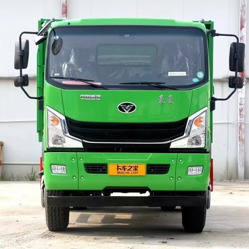 HW76 Cabine 6 roues 4x4 4x2 3 5 8 10 tonnes moteur diesel Lhd Rhd Mini camion à décharge