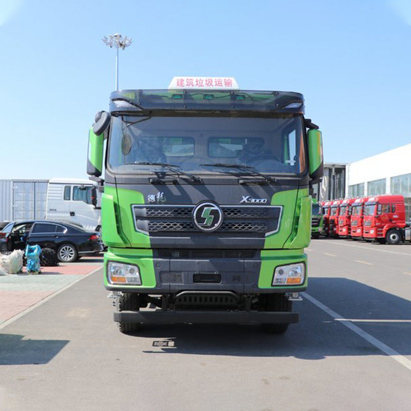 400 chevaux 6x4 5,8m Shacman camion de décharge d'occasion avec moteur de fenêtre automatique capacité 8L