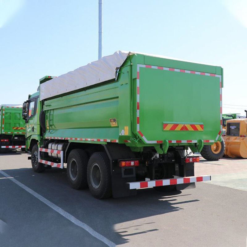 400 chevaux 6x4 5,8m Shacman camion de décharge d'occasion avec moteur de fenêtre automatique capacité 8L