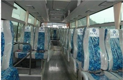 1990 mm Hauteur intérieure Autobus urbain d'occasion 45 passagers Autobus de petite classe EQB235-20 Modèle de moteur