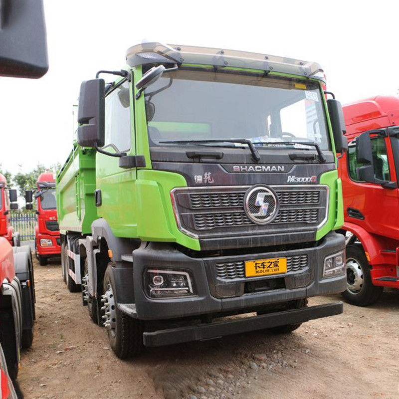 Camion à décharge Shacman de seconde main de 400 ch 8x4 6,5 m avec couple maximal Nm 2000-2500Nm