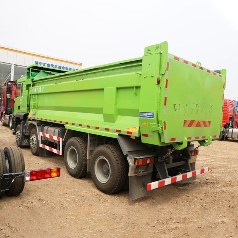 Camion à décharge Shacman de seconde main de 400 ch 8x4 6,5 m avec couple maximal Nm 2000-2500Nm