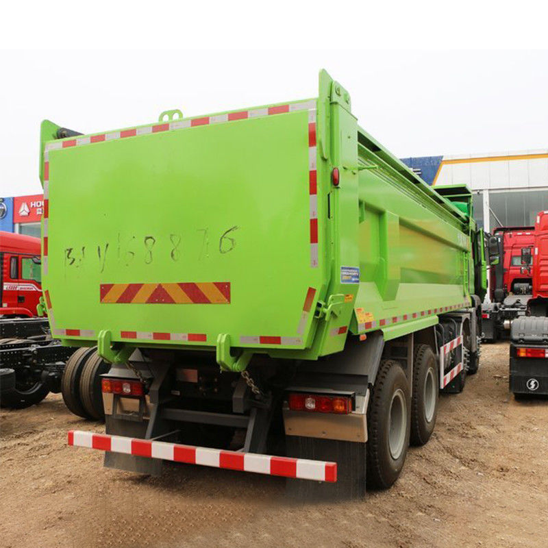 Camion à décharge Shacman de seconde main de 400 ch 8x4 6,5 m avec couple maximal Nm 2000-2500Nm