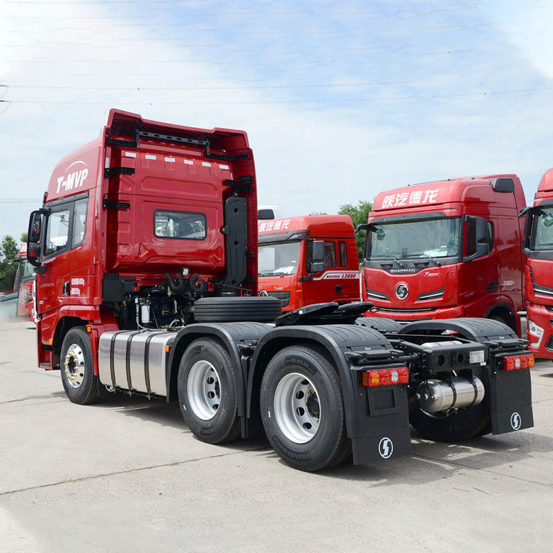 Camion tracteur Shacman 6x4 à carburant diesel de type 480 ch avec couple maximal Nm de 2000-2500Nm