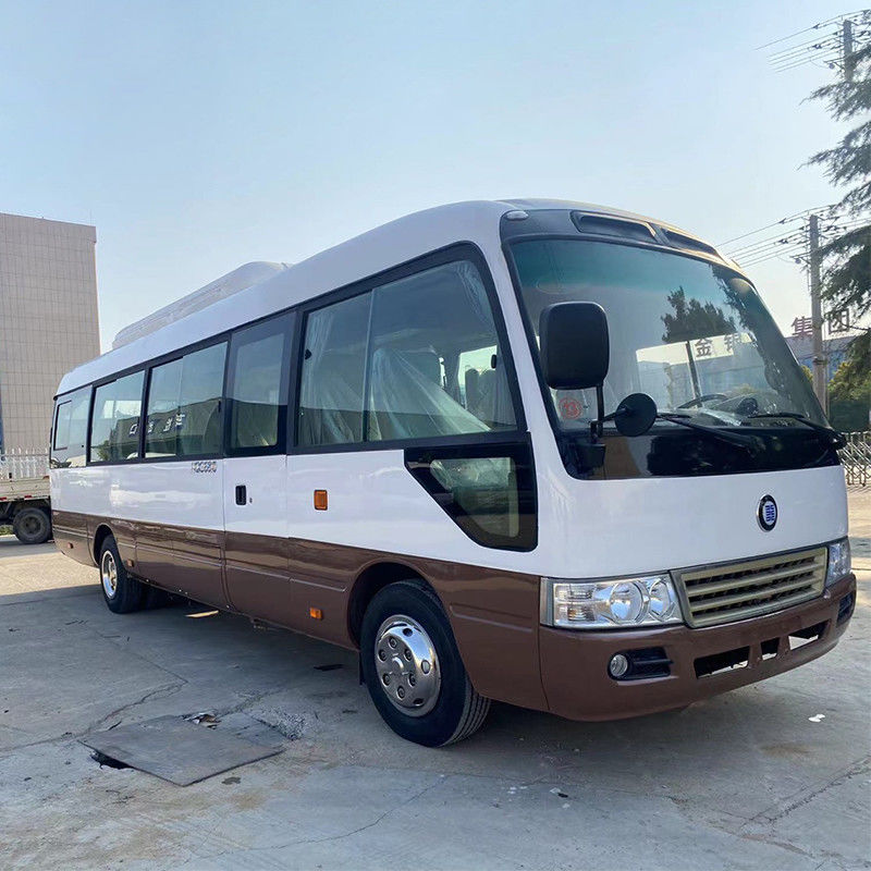 Autobus LHD 30 places utilisé Toyo Ta Coaster en bon état et avec la norme d'émission Euro 3
