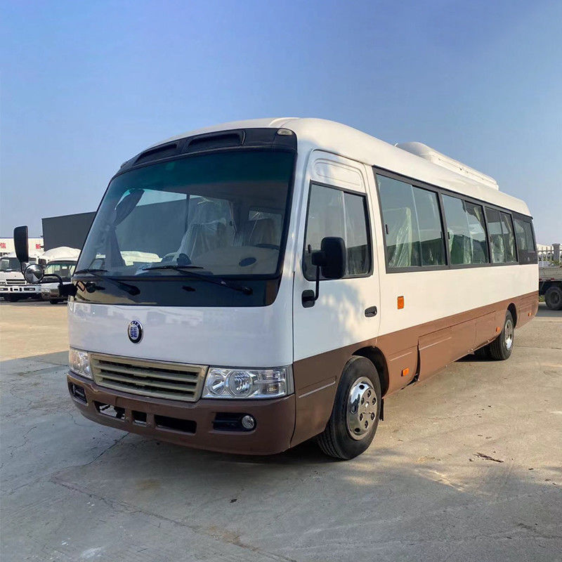 Autobus LHD 30 places utilisé Toyo Ta Coaster en bon état et avec la norme d'émission Euro 3