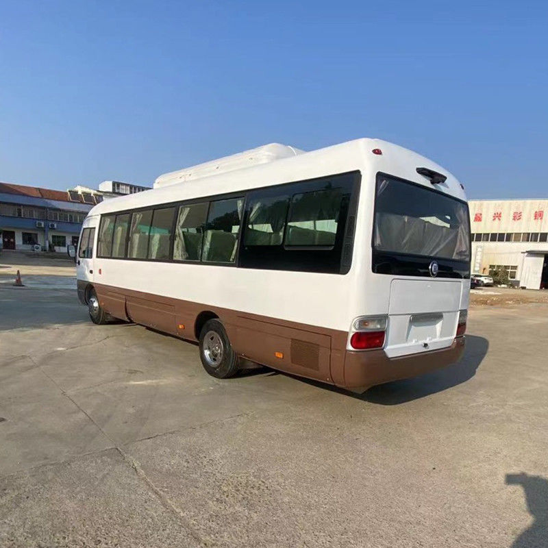 Autobus LHD 30 places utilisé Toyo Ta Coaster en bon état et avec la norme d'émission Euro 3
