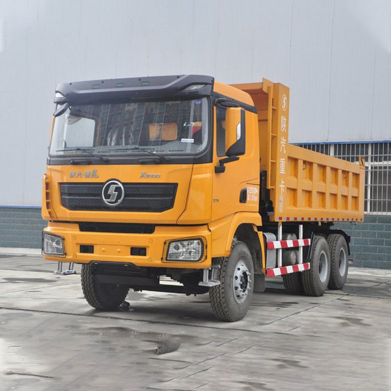 SHACMAN X3000 6x4 375hp camion à décharge avec 360° caméra arrière et système multimédia