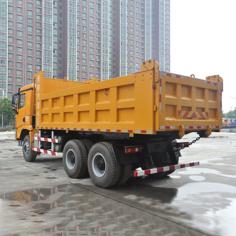 SHACMAN X3000 6x4 375hp camion à décharge avec 360° caméra arrière et système multimédia