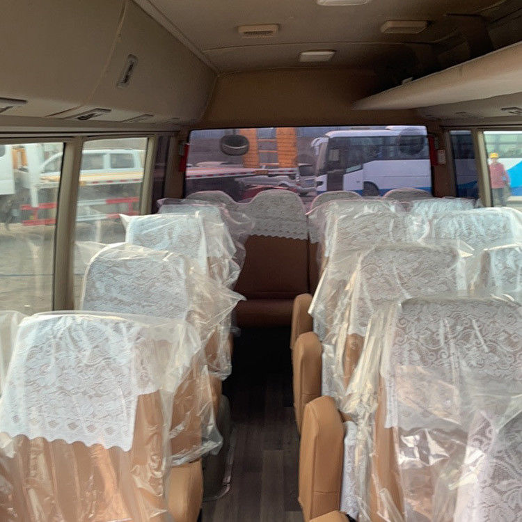 Autobus Toyota Coaster à moteur diesel de 30 places en bon état avec norme d'émission Euro 3