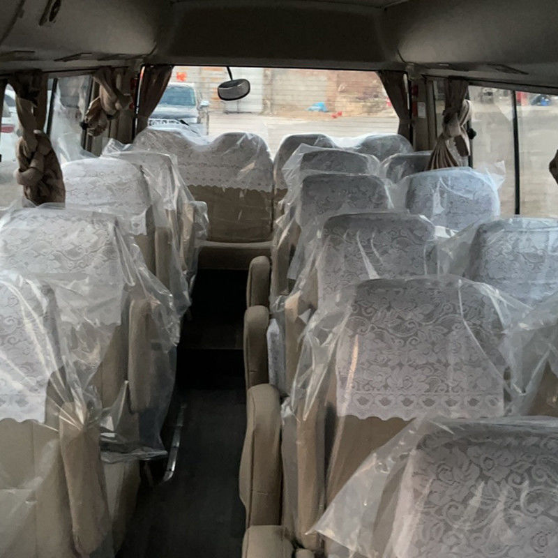 Petit autobus de montagne de passagers avec climatisation Bien entretenu Toyota Coaster 19-30 sièges