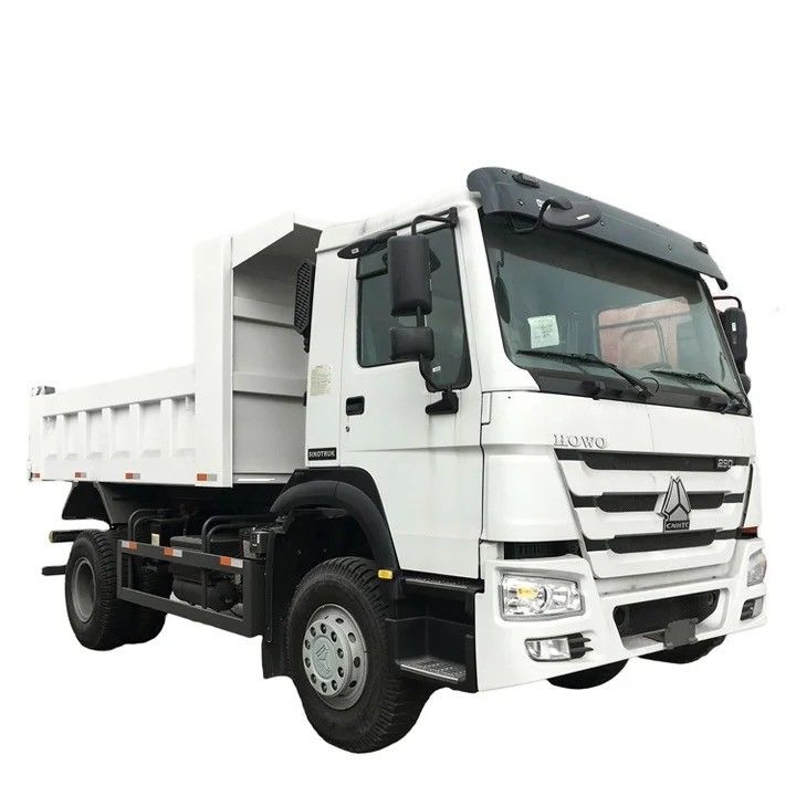Personnaliser la main gauche conduite 6*4 3M3 HOWO MINI Deuxième camion de décharge pour la construction urbaine