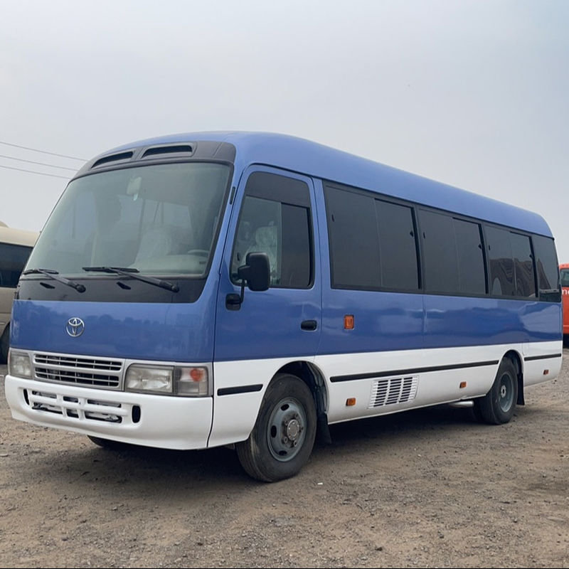Deisel Fuel Bus touristique de luxe 25 places 30 places minibus utilisé Toyo Ta Coaster