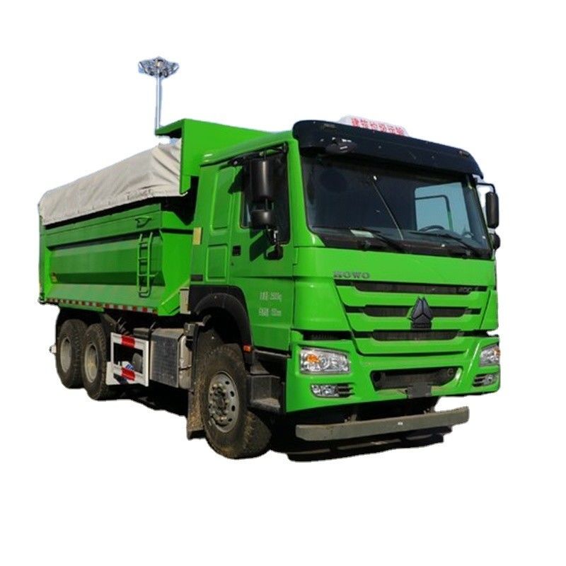 HOWO T7H 400 chevaux 10 roues 8 mètres camion à décharge lourd d'occasion avec moteur