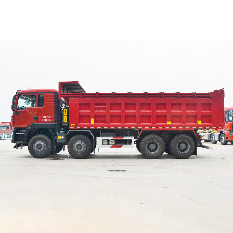 8x4 camion de 40 tonnes 12 roues camion de décharge avec climatiseur manuel HOWO 400HP