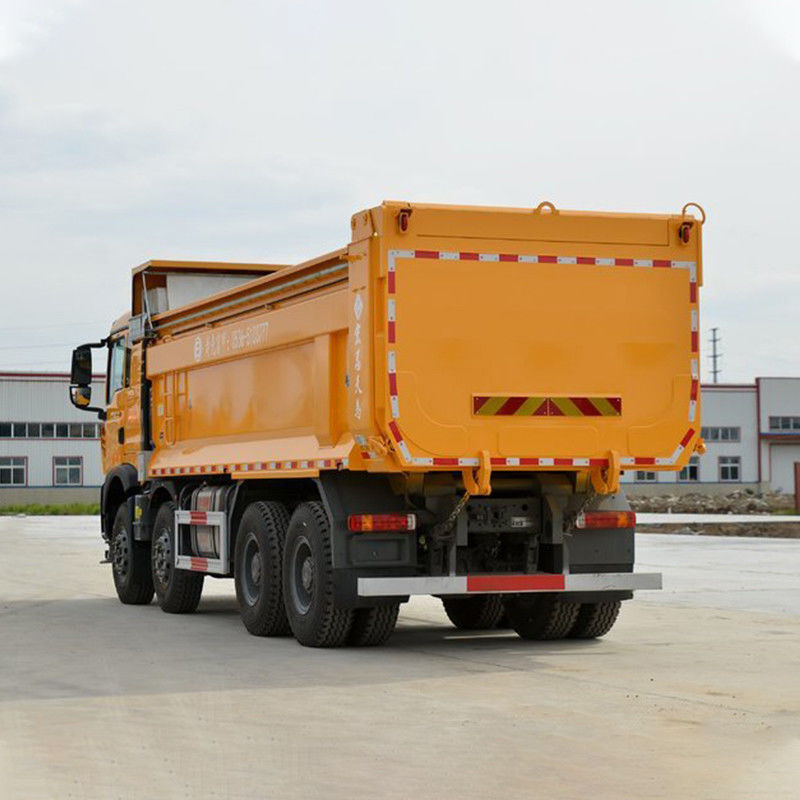 40 tonnes 12 roues camion à décharge Howo 440 chevaux 8x4 pneu de camion à décharge 12.00R20 Caméra arrière Aucun