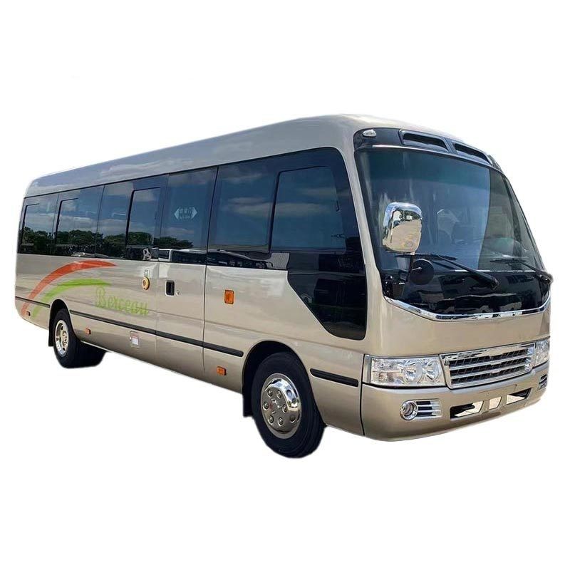 30 1 sièges moteur diesel Capacité 4L Toyo ta Coaster Bus à faible consommation de carburant