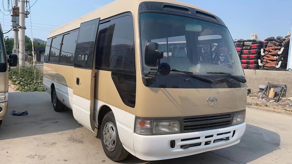 Le plus chaud de l'Afrique réaménagé 29 sièges Toyota Coaster Bus avec moteur 15B-FT modèle
