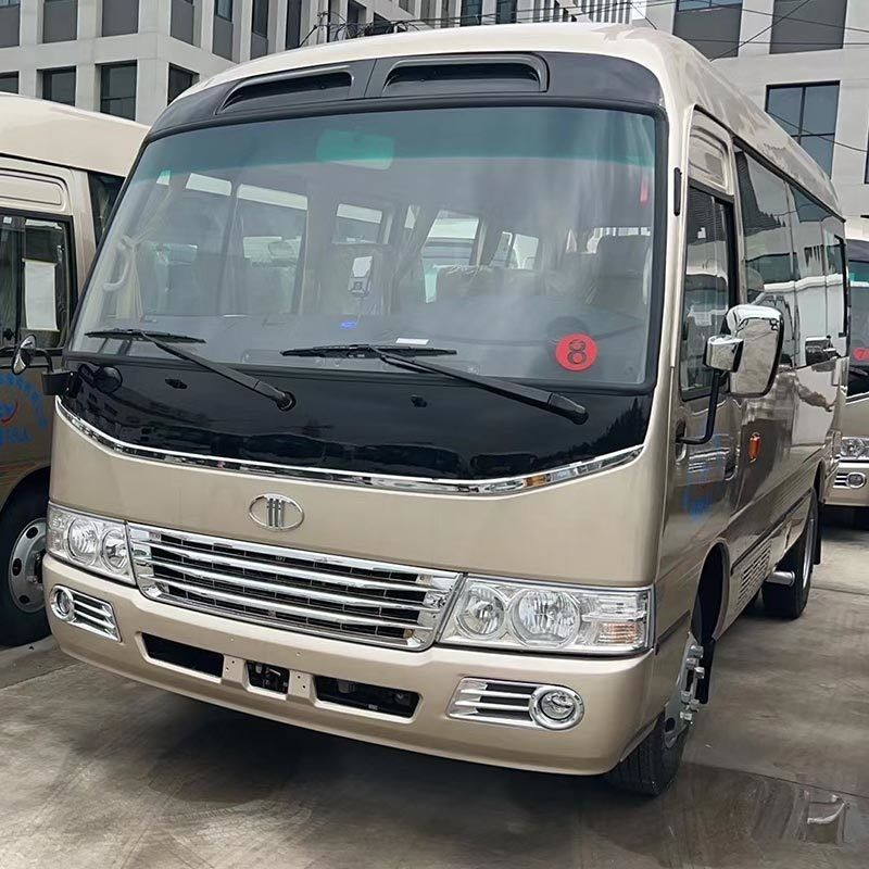 Autobus Toyota Coaster de 4 litres avec moteur électrique et 21 sièges