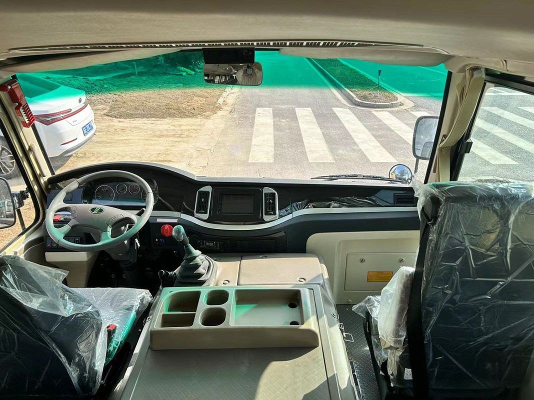 Moteur Yuchai 30 sièges Mudan Commuter Bus Diesel RHD et LHD Chauffeur 100km/h Vitesse maximale