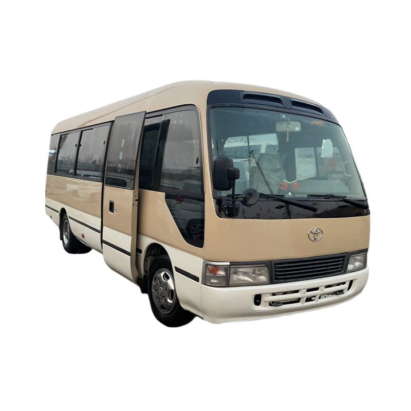 30 sièges Autobus à roues de montagne d'occasion avec moteur diesel Toyota d'origine et puissance maximale 113/5200kw