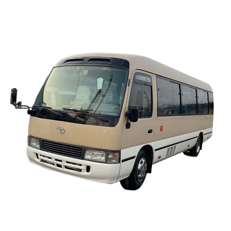 30 sièges Autobus à roues de montagne d'occasion avec moteur diesel Toyota d'origine et puissance maximale 113/5200kw