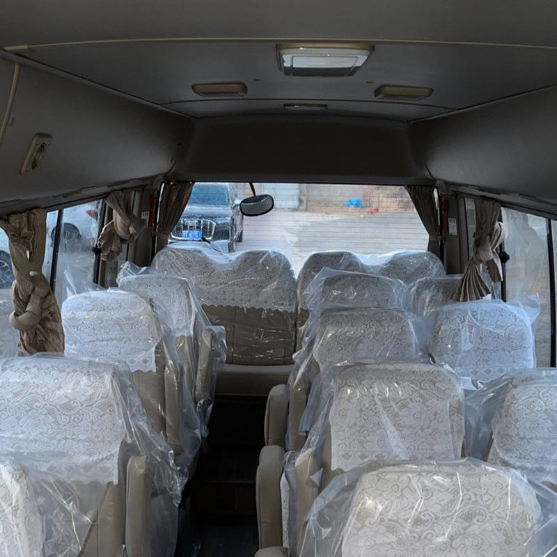 30 sièges Autobus à roues de montagne d'occasion avec moteur diesel Toyota d'origine et puissance maximale 113/5200kw