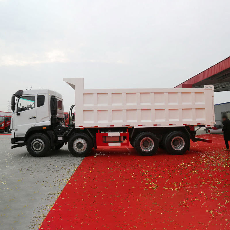 Camions à roues usées de 8x4 à 12 roues de 420 chevaux avec une capacité de réservoir de carburant de 300 à 400 litres à Howo