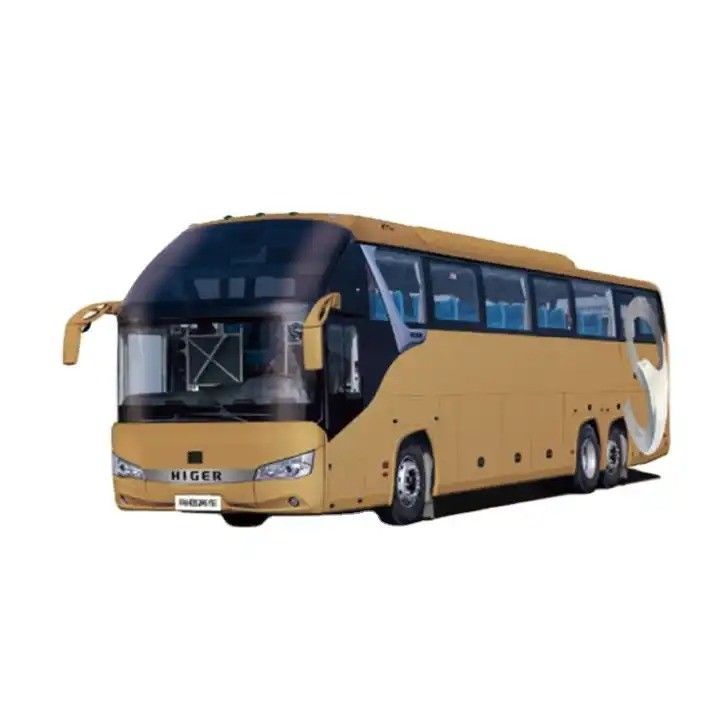 12000*2500*3955mm Bus de luxe avec 50 55 60 sièges et transmission FAST 6DS180T