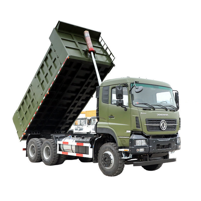 Écran tactile Oui Et utilisé Dongfeng 24 Tonnes 6x4 10 roues 430hp camion de décharge au Kenya
