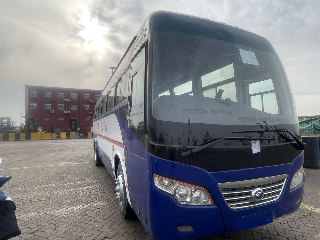 Autobus LHD de 10m 45 places ZK6102D avec déplacement de 8,4L et position de direction LHD