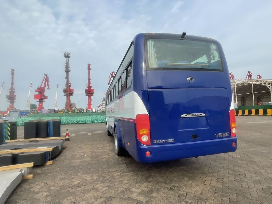 Autobus LHD de 10m 45 places ZK6102D avec déplacement de 8,4L et position de direction LHD