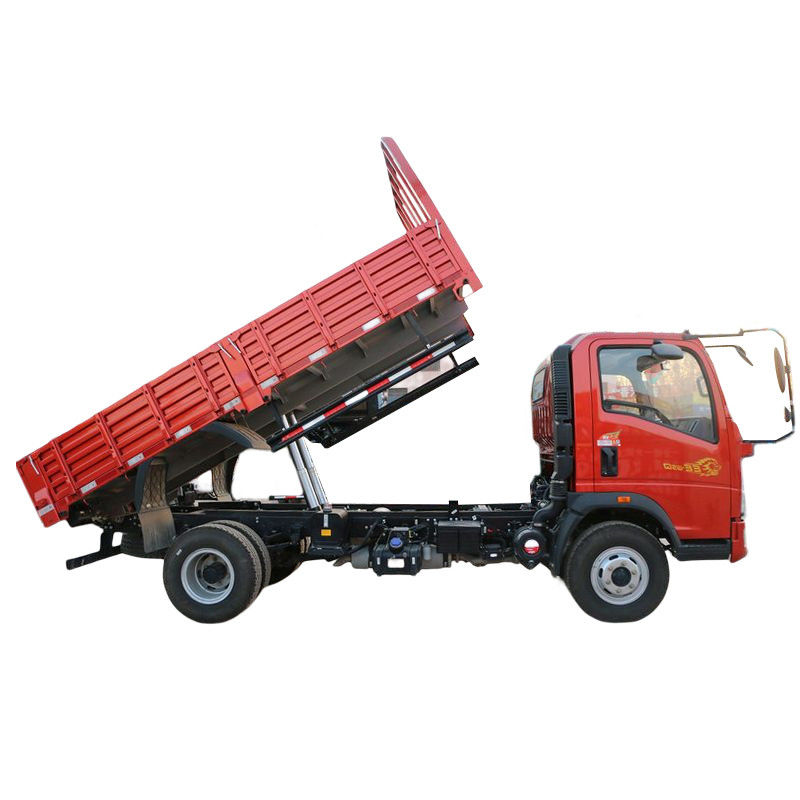 Camion à décharge Howo 4x2 d'occasion Camion à décharge diesel à 6 roues avec norme d'émission Euro 4