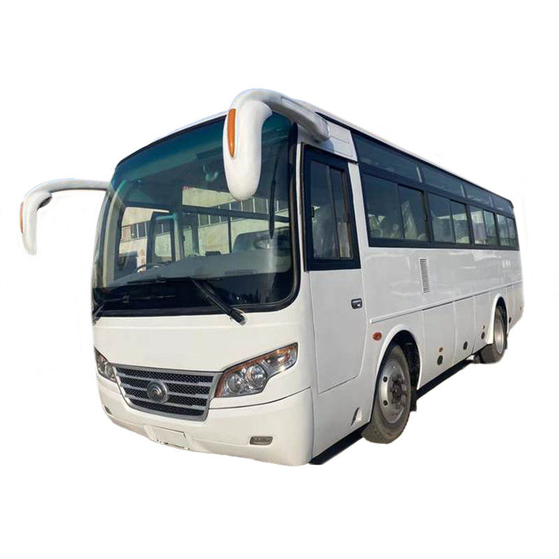 35 sièges Autobus d'occasion pour l'Afrique Émission Euro 3 et suspension à ressort à feuilles comprises