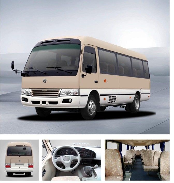 Autobus populaire en bon état Toyota Coaster avec pneus 7.00R16 et base de roue 3935 mm