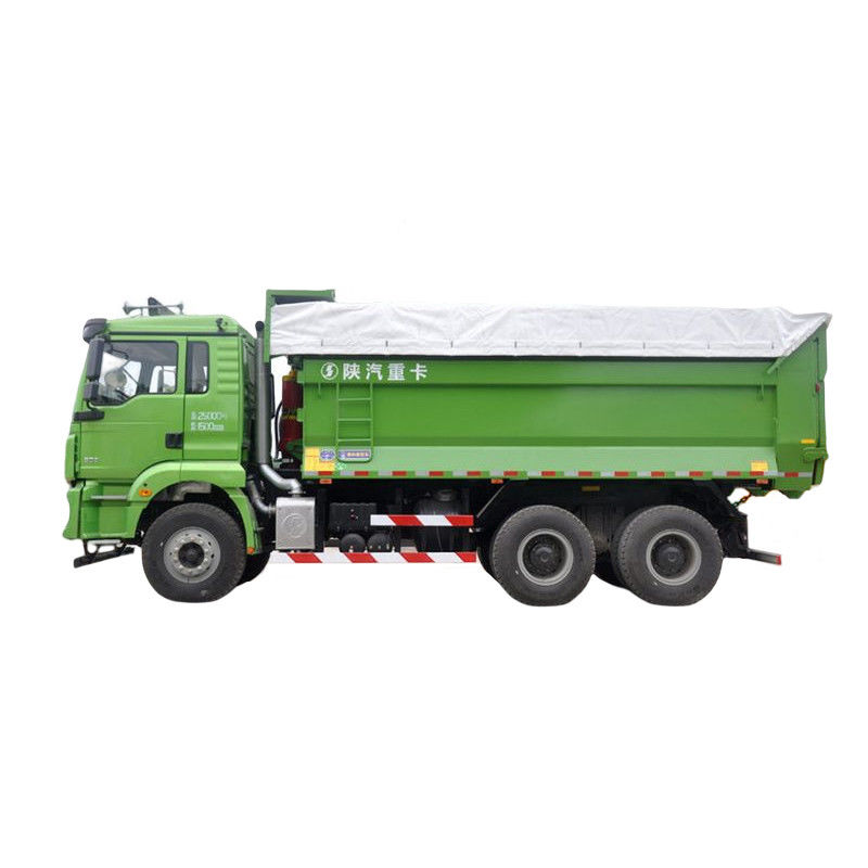 15500 kg Poids total du véhicule SHACMAN 6x4 camion de décharge 350HP 100 tonnes 360° caméra arrière