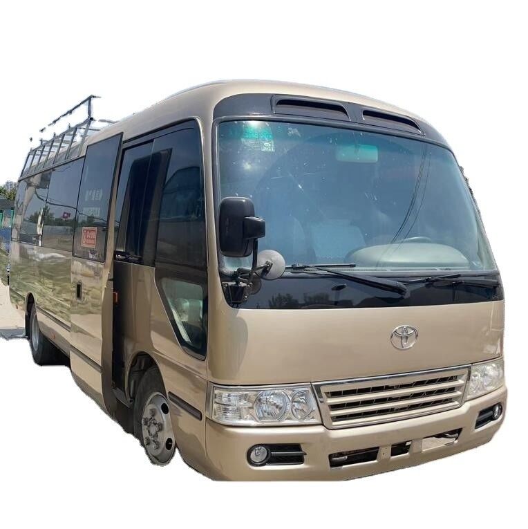 30 sièges TOYOTA Coaster Bus avec 4 cylindres en ligne moteur à et en excellent état