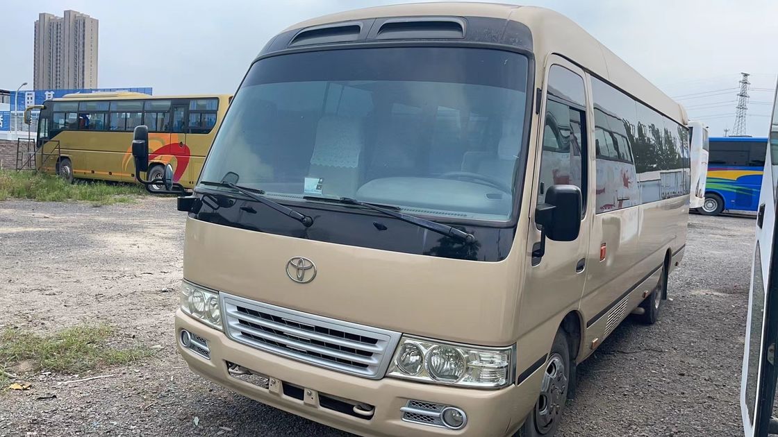 1690/1490 mm Autobus à roues de montagne à toit élevé à piste avant/arrière avec 23 sièges et moteur diesel