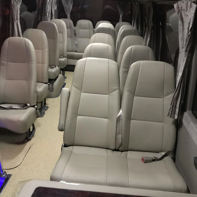 Second hand 22 à 30 sièges de passagers Toyot Coaster Bus avec moteur diesel monté à l'avant