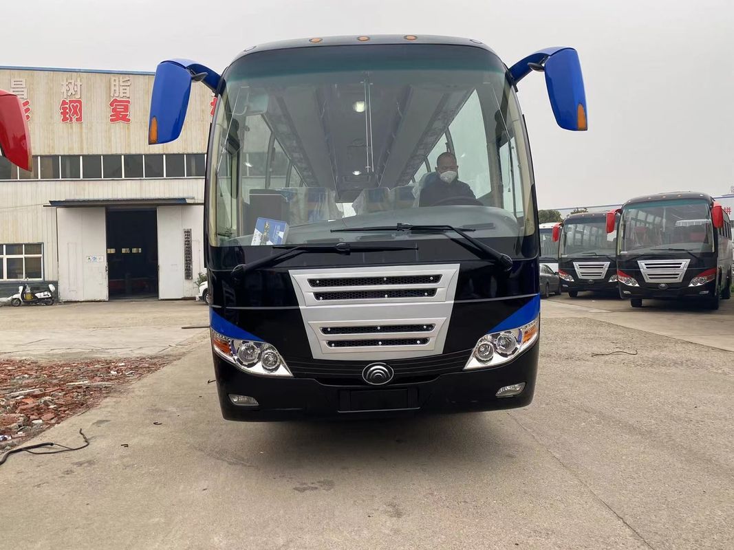 Bus de passagers diesel d'occasion de 57 places LHD de luxe avec type de transmission conçu