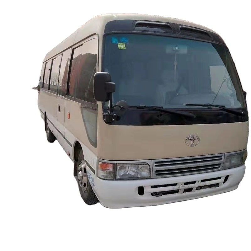 107kw de carburant diesel de type 29 sièges Toyota Coaster Bus utilisé pour les besoins