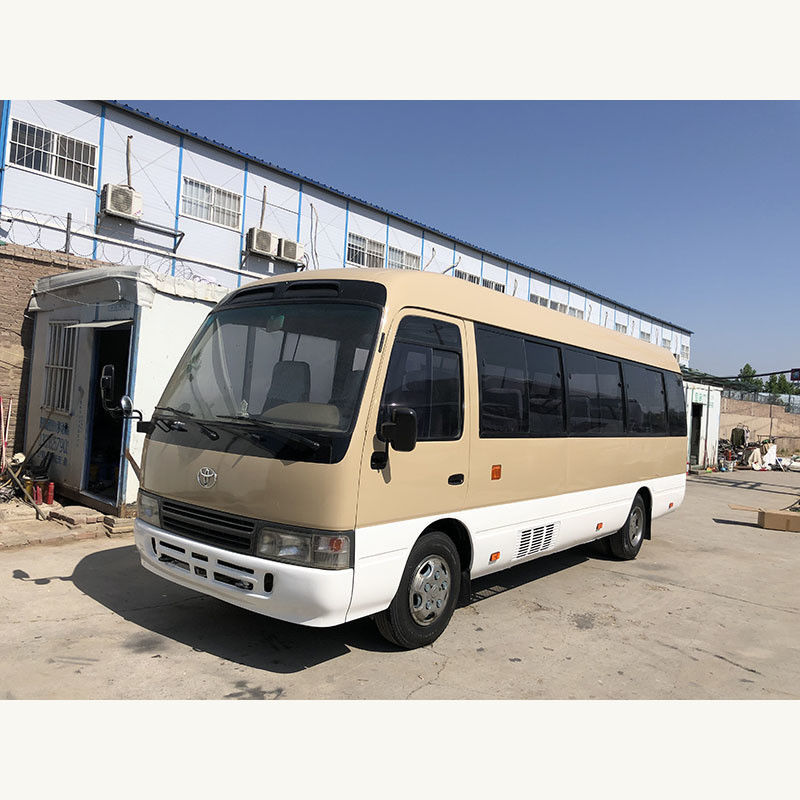 107kw de carburant diesel de type 29 sièges Toyota Coaster Bus utilisé pour les besoins