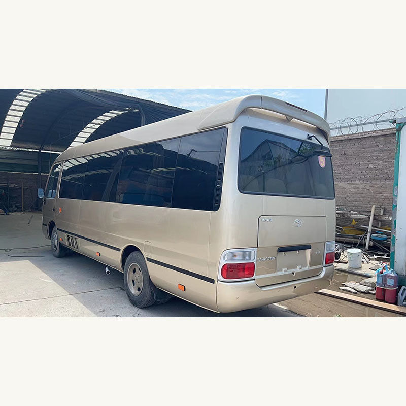 107kw de carburant diesel de type 29 sièges Toyota Coaster Bus utilisé pour les besoins