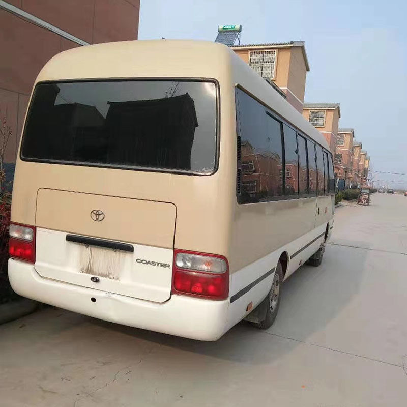 107kw de carburant diesel de type 29 sièges Toyota Coaster Bus utilisé pour les besoins