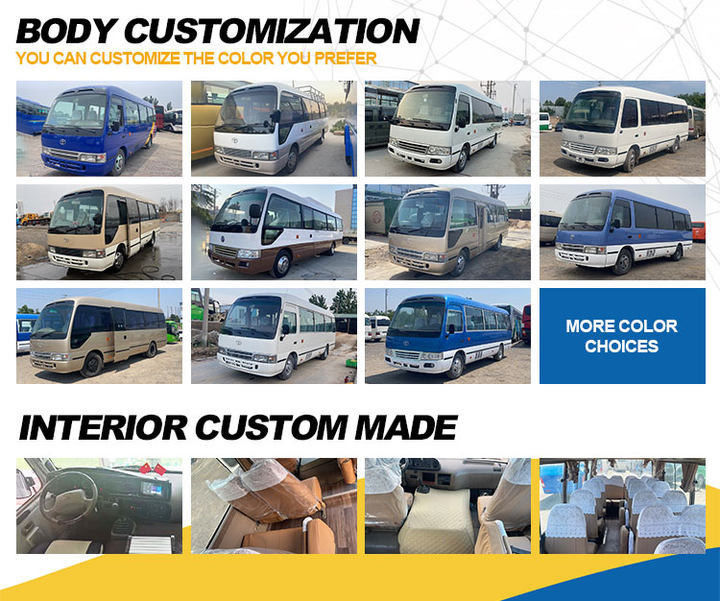 Afrique Minibus à moteur diesel d'occasion avec une cylindrée de 2694 ml en Angola et au Ghana