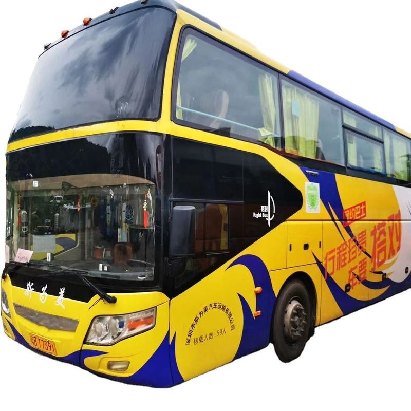 59 sièges Bus 6126 avec moteur arrière et type de carburant diesel à prix abordable