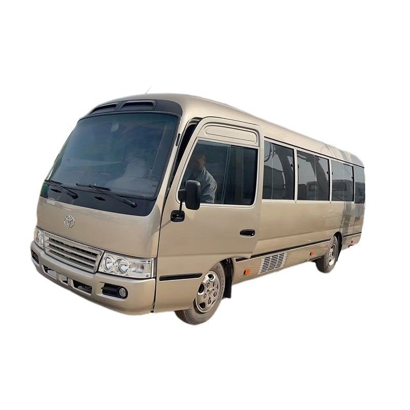 Autobus Toyo ta Coaster à 30 places diesel avec moteur 15BFT et émission Euro 3